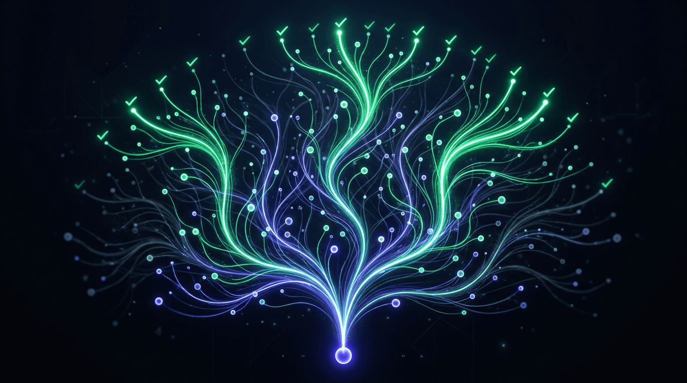 Campaign hierarchy showing how projects, campaigns, and runs relate to each other